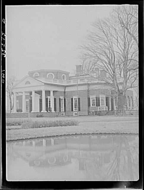 Monticello, the home of Thomas Jefferson, near...