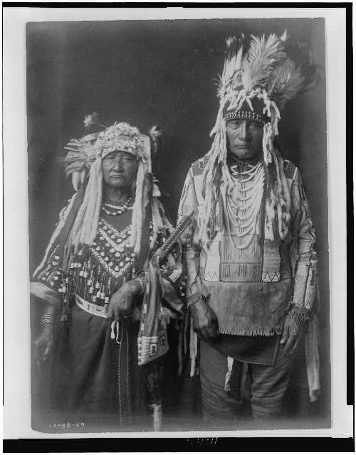 Tearing Lodge and wife(?)