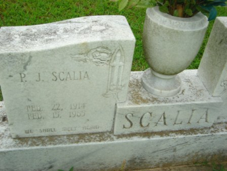 PJ Scalia Gravesite