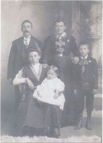 Victoria Jerin D'Agostino - Mary Jerin with family