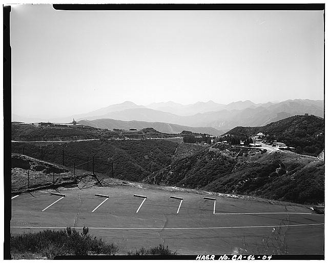 4. VIEW FROM RADAR SITE, LOOKING EAST, SHOWING BARRACKS...