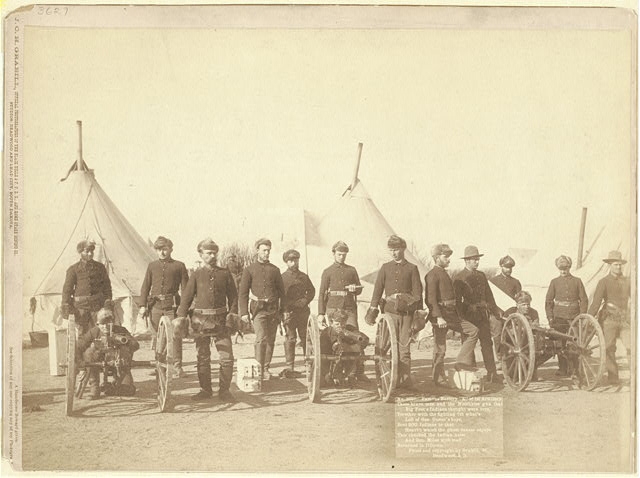 Famous Battery "E" of 1st Artillery. These brave men and...