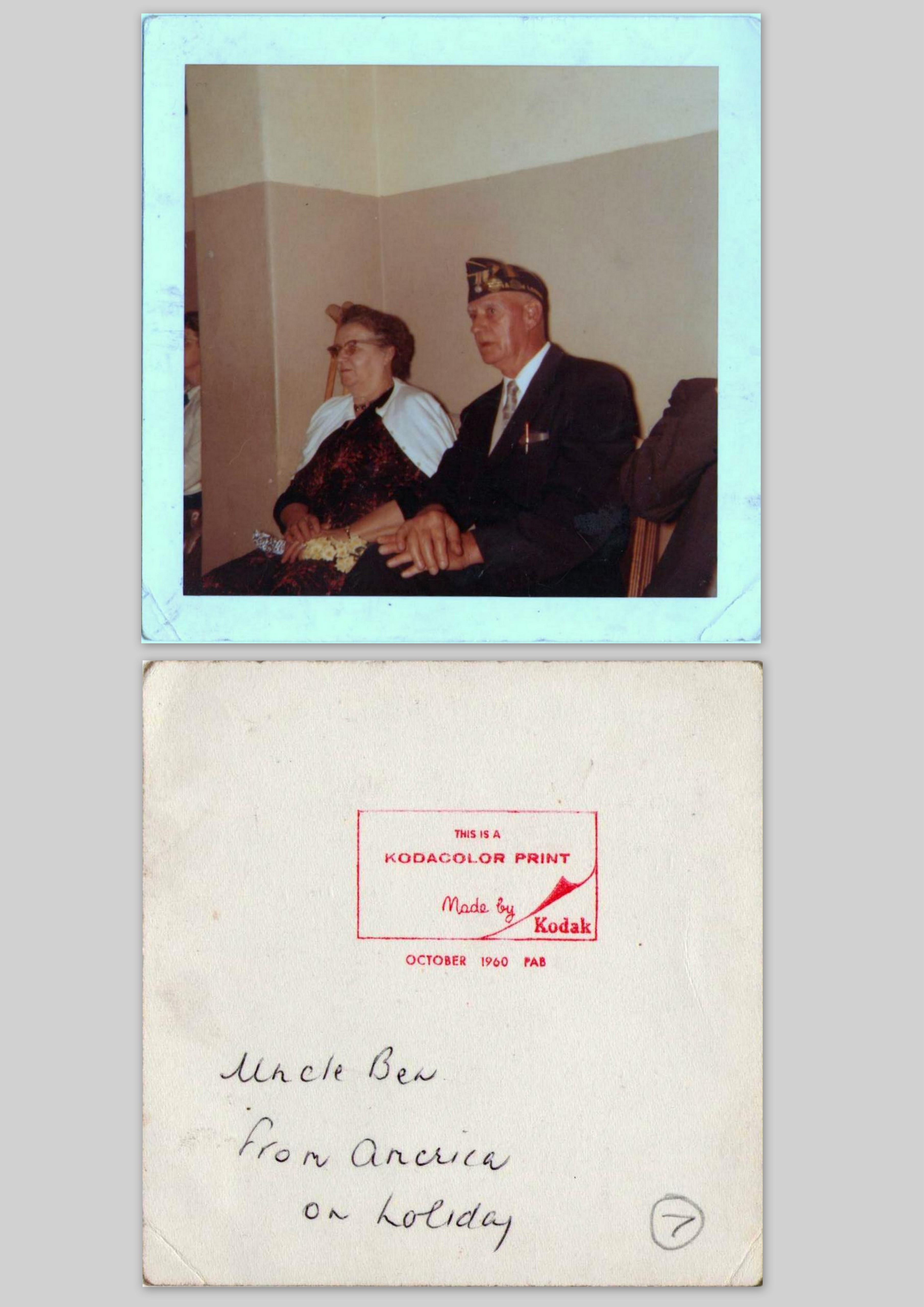 Benjamin Leveson & Dorothy (with back)