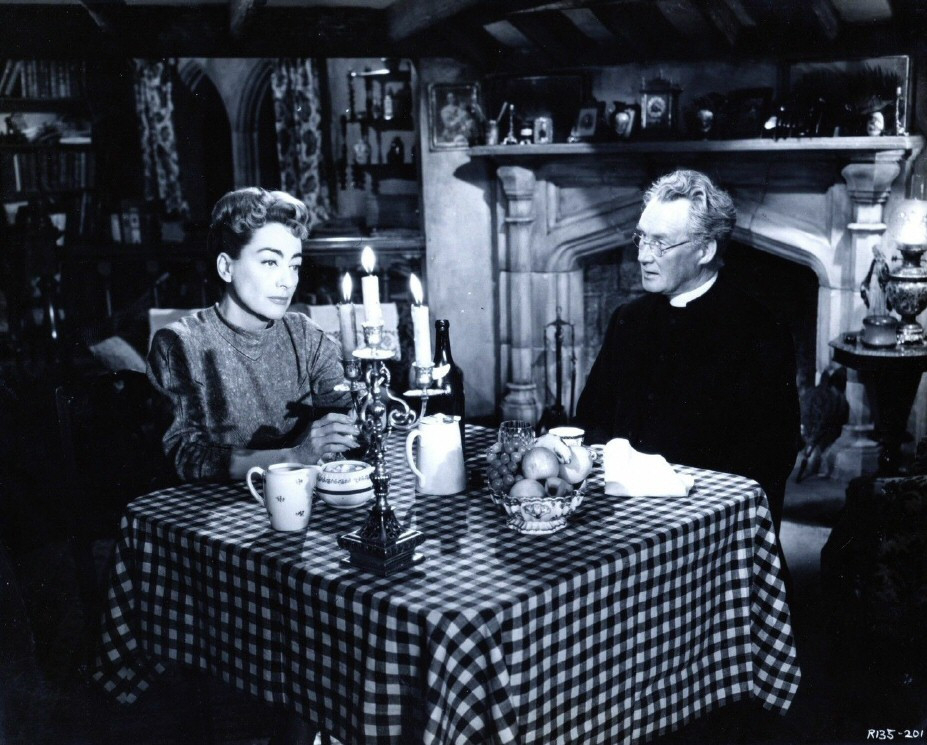 Joan Crawford with Denis O'Dea