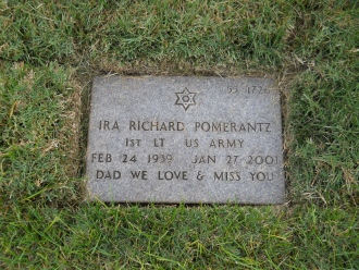 Ira Pomerantz Gravesite