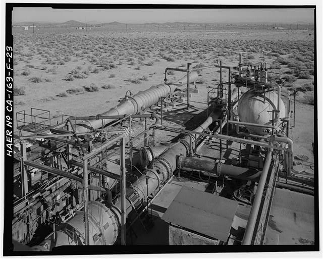 Credit BG. View looking northeast down from the tower...