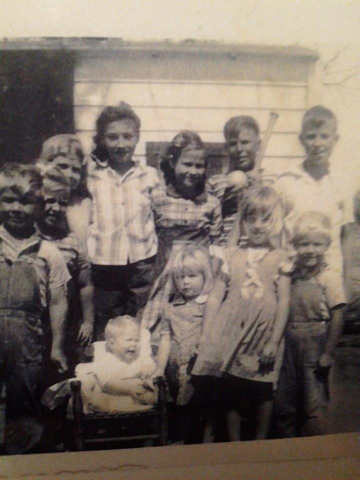 Herbert & Willie Hunter Family, TX 1958