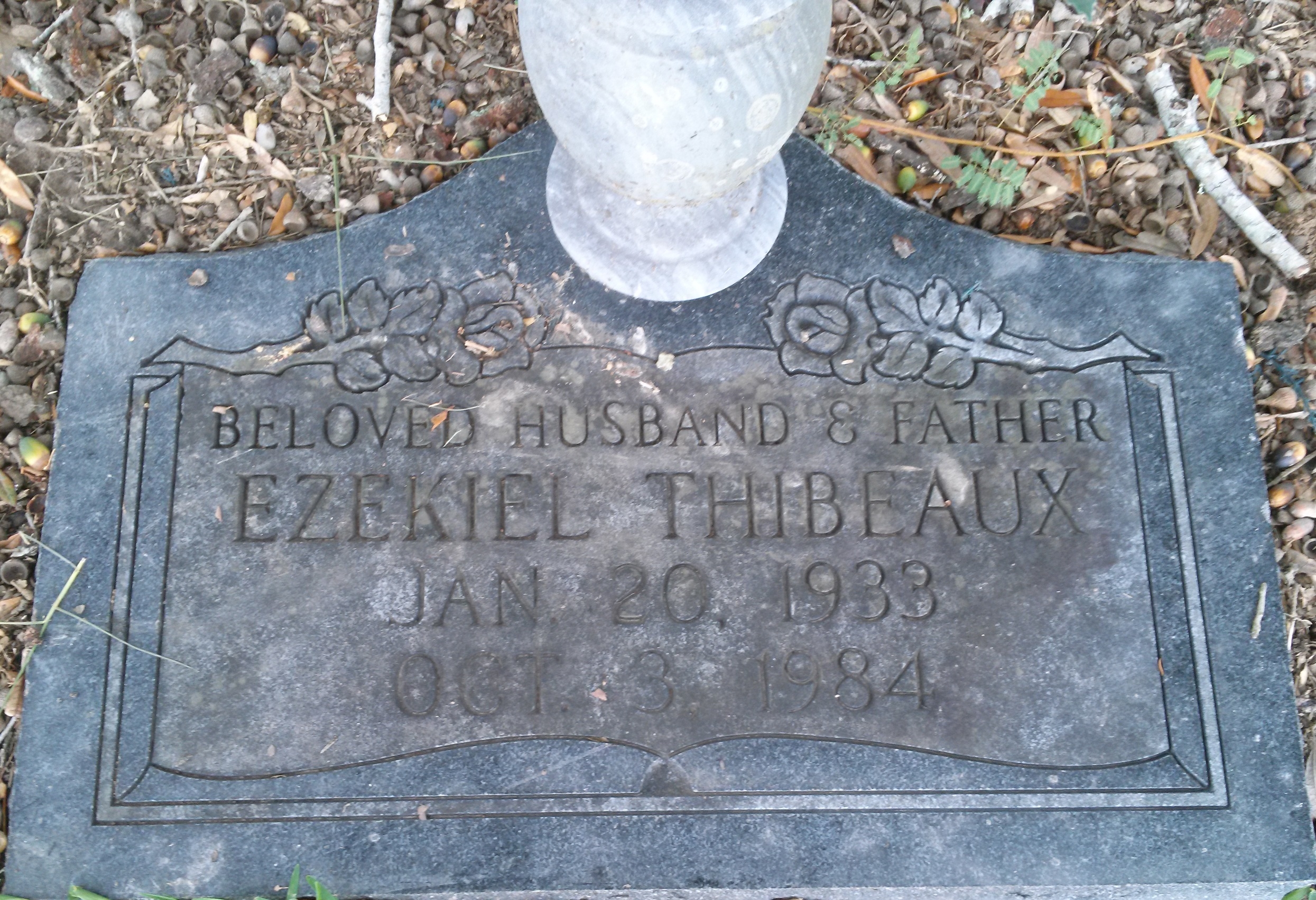 Ezekiel Thibeaux gravesite