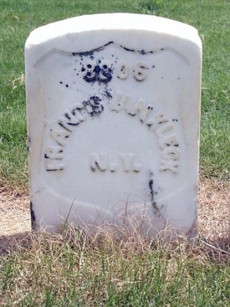 Francis Van Kleeck gravesite