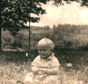 my father as a baby