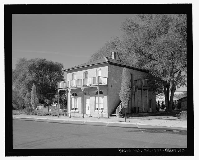 Perspective view of the Stone House (Building W), 283...