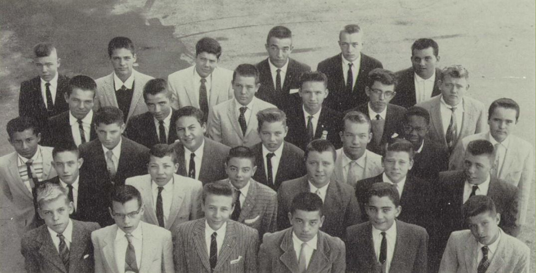 Freshman class - Creighton Preparatory School 1960