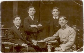 original photo of brothers of A. Faix