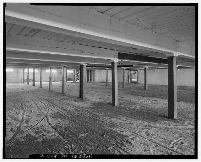 10. VIEW SECOND FLOOR COTTON STORAGE ROOM, LOOKING WEST -...