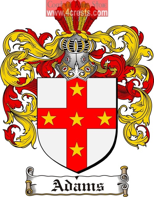Adams family crest