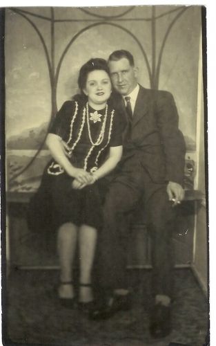 Sherman Emmett and Lucille Marie {Dyer} Wright