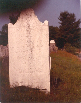 Jerusha Allen 1813 gravestone