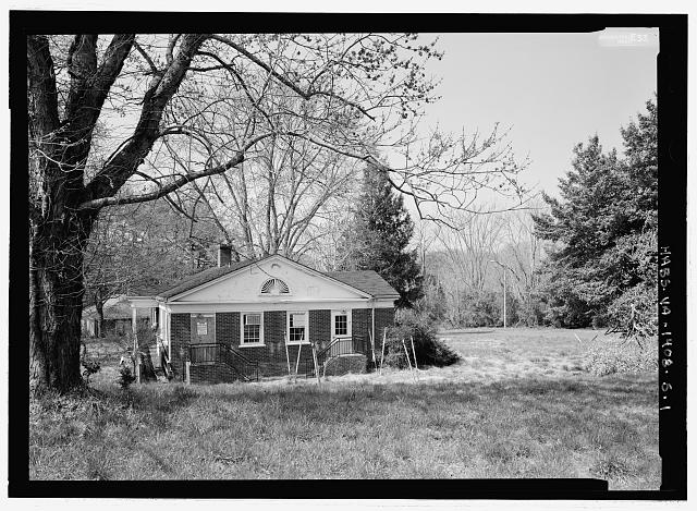 Perspective view from southeast - Blue Ridge Sanatorium,...