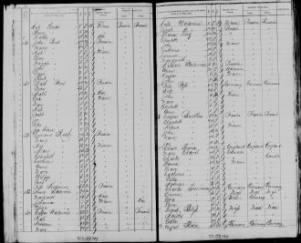 Casper Walerius, 1875 census