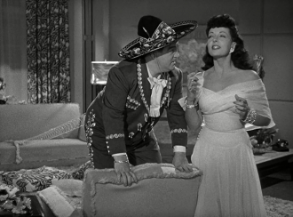 Luba Malina and Lou Costello