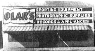 Olar's sporting goods store