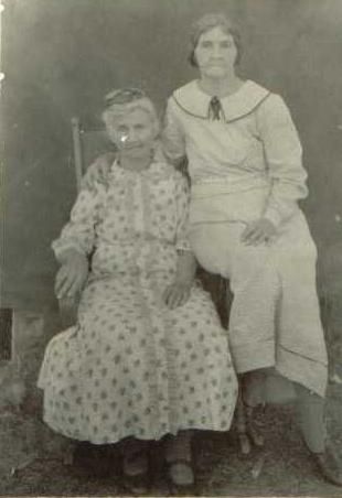 Mrs. John T. Harman and Lizzie