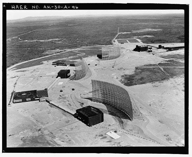 96. Aerial view of clear AFS site, Official photograph...