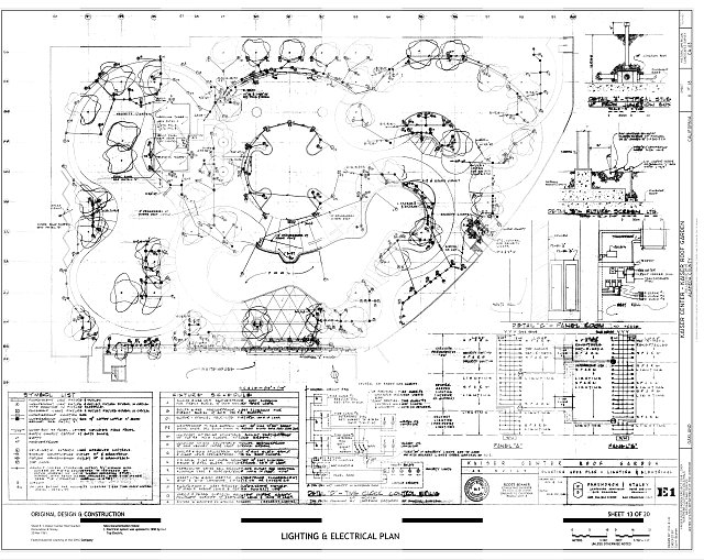 Lighting & Electrical Plan - Kaiser Center, 300 Lakeside...