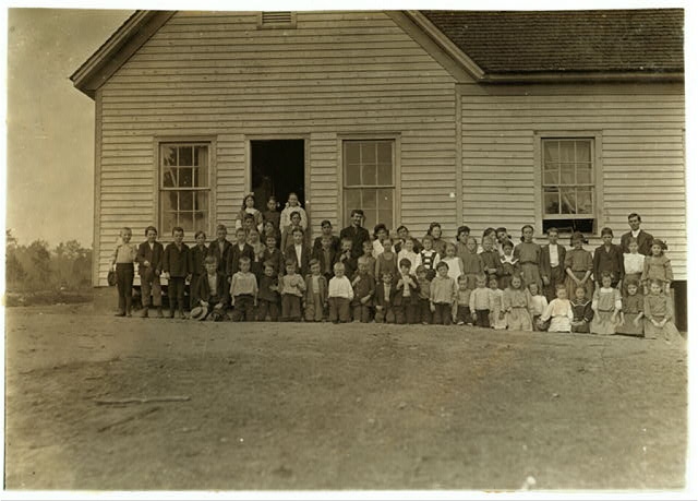 High Shoals (N.C.) School. This is average attendance....