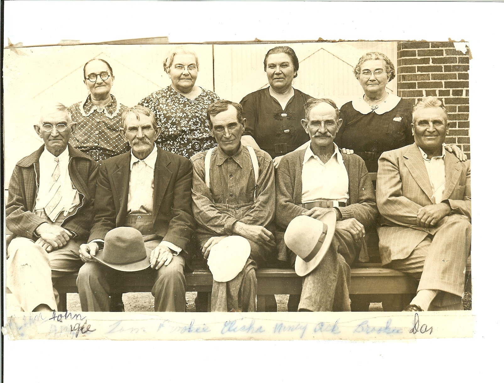 Lydia and Levi Morgan Family, 1940's