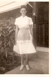 Alice Marlowe in Waitress Uniform