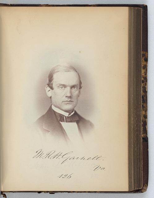 [Muscoe R.H. Garnett, Representative from Virginia,...