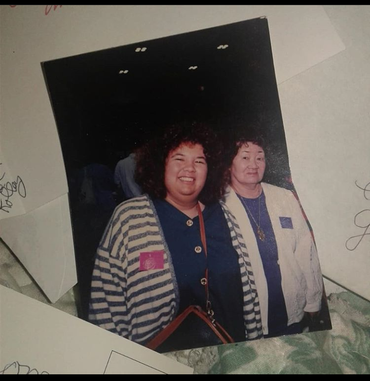 My birth mother Yvonne Stone Kolley