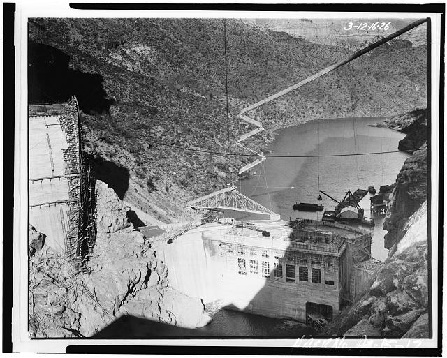 12. VIEW OF RIGHT ABUTMENT TIE AT LEFT, CONCRETE...