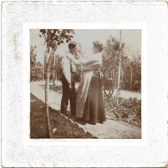 Unknown Mother and Son