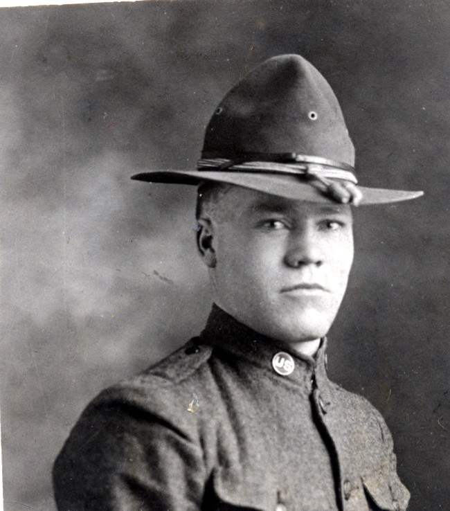 Amos Holland, World War I photo