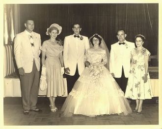 Wedding of Al & Joan Menendez McCulley