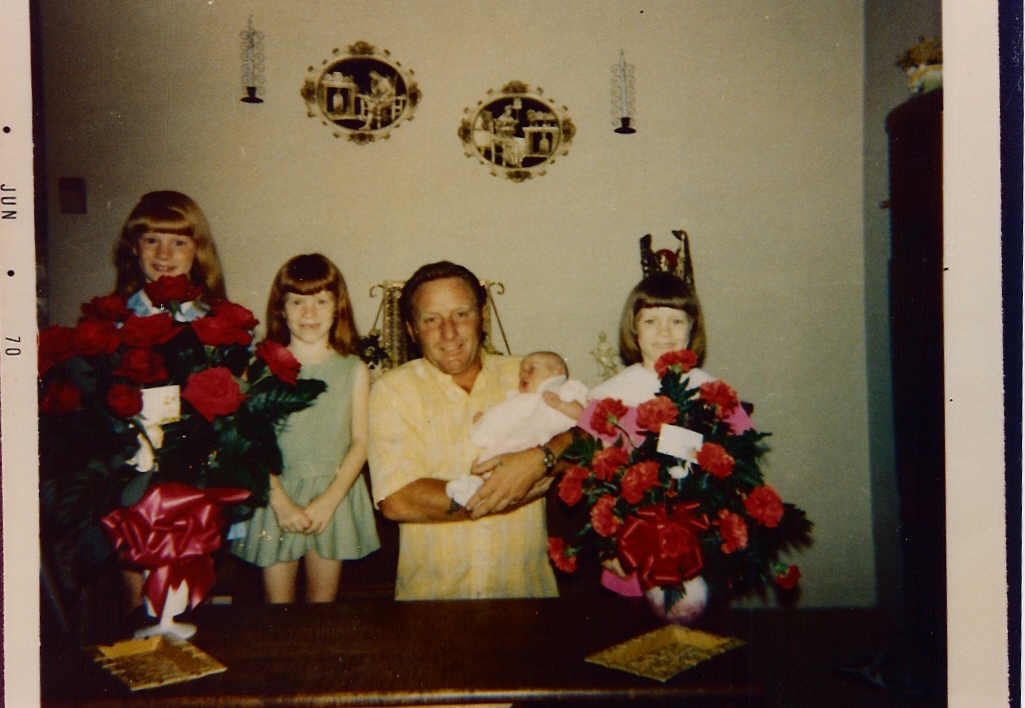 Raymond Lee guilliam And His daughters 