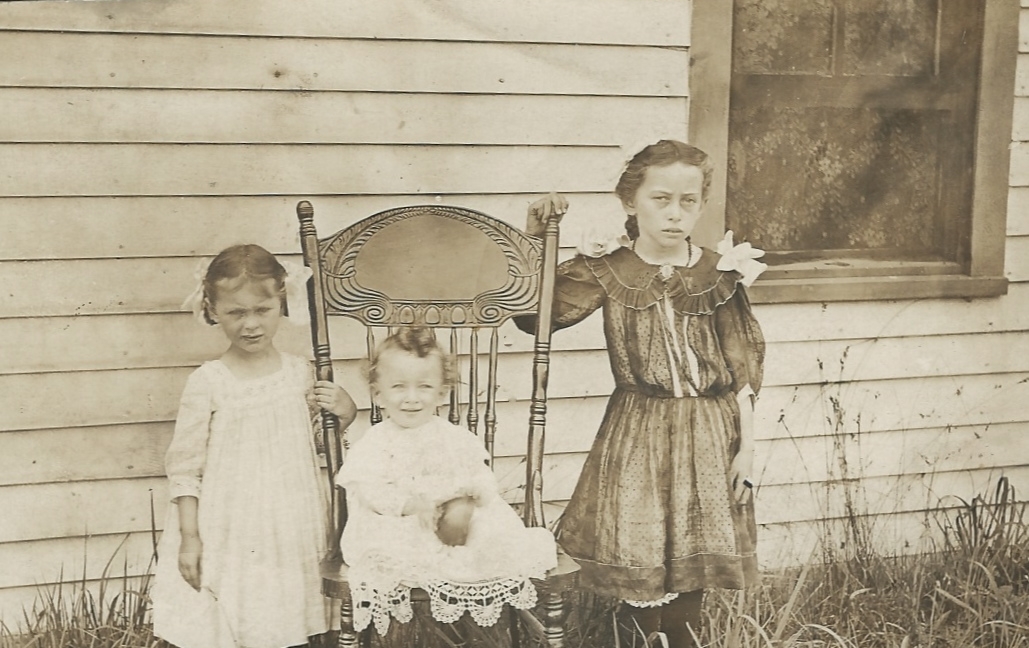 Alice, Blanche, & Frank Westfall, Kansas