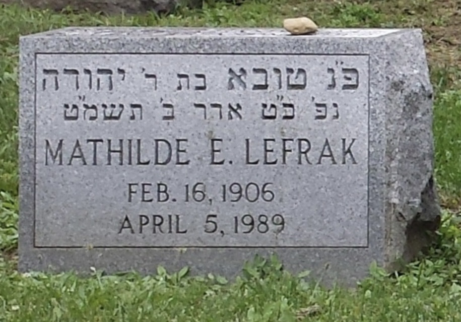 Mathilde E Lefrak