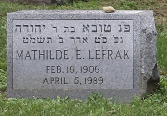 Mathilde E Lefrak