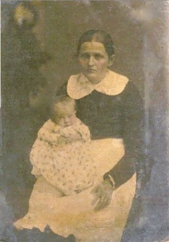 Martha Jane Petree Long & daughter, Eliza E. Long