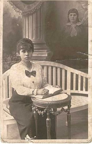 Carter & Belgium Woman, WW1