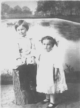 Two children