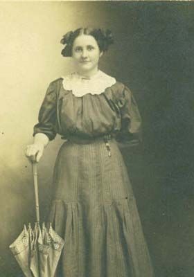 Lady With Umbrella
