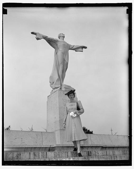 Mrs. Lister Hill [Titanic Memorial, Washington, D.C.]
