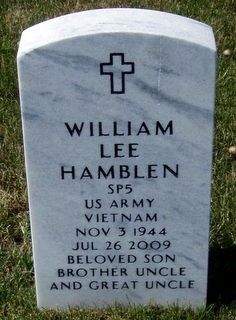 William Lee Hamblen gravesite