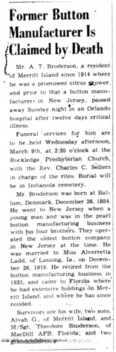 Adolph Theodore Broderson Adolph Theodore Broderson