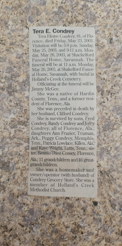 Maws Obit