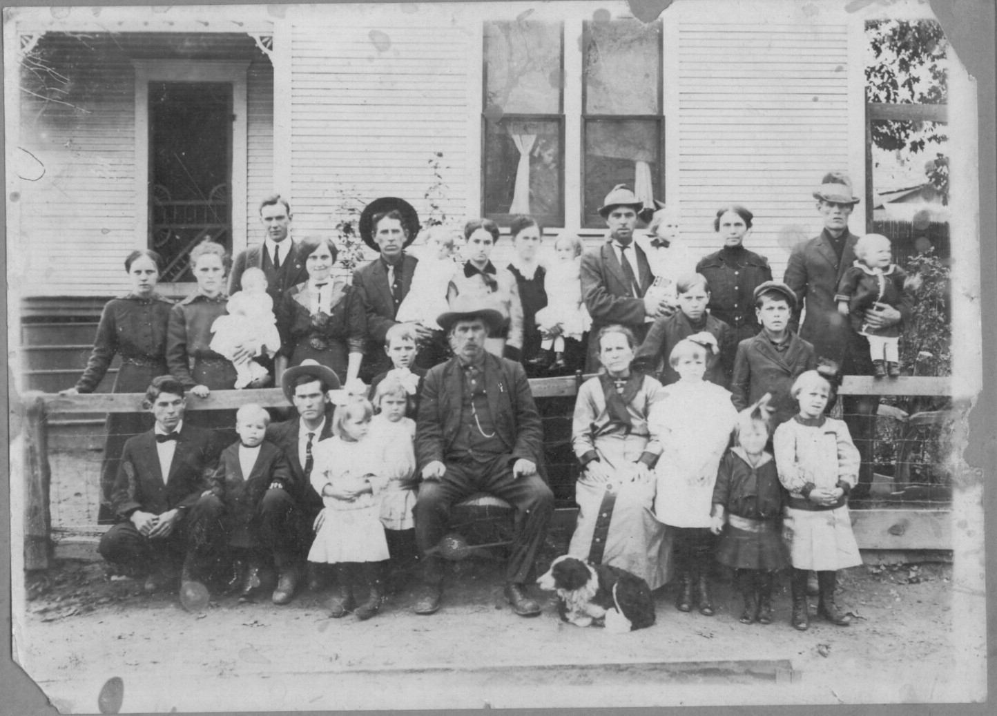Martin & Josephine Ingram Family, Oklahoma 1914